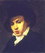 Wilhelm von Kobell Self-portrait oil painting artist